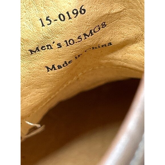 Johnston & Murphy Mens Brown Leather Chukka Boots 10.5 Dress Shoes main image 8